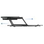 TooQ Soporte de Pared para TV LP3790TN-B, Giratorio e Inclinable, para Pantallas de 43 a 90 Pulgadas y hasta 75 kg, Nivelable, Compatible con VESA y Curvas, Negro